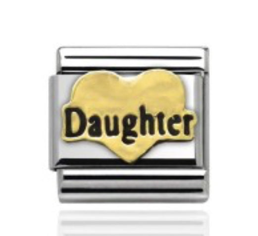 Gold Daughter Charm