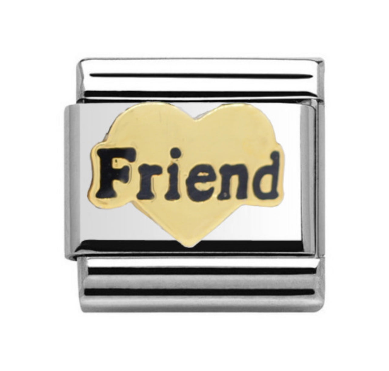 Gold Friend Charm