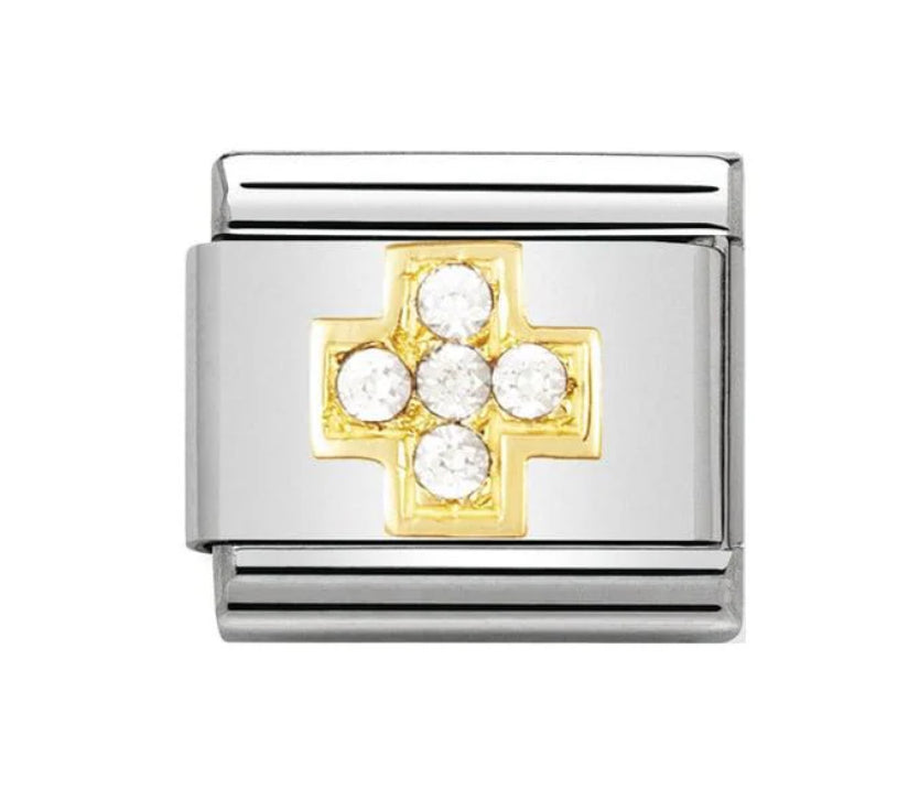 Gold Cross Charm