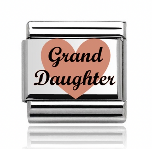 Rose Granddaughter Charm