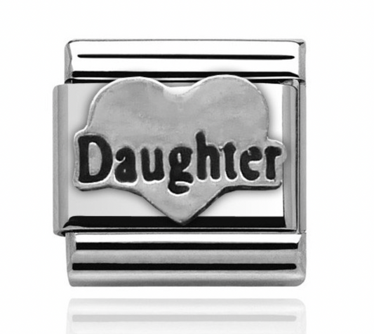 Silver Daughter Charm