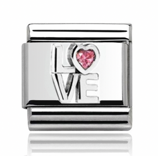 Silver Love Charm